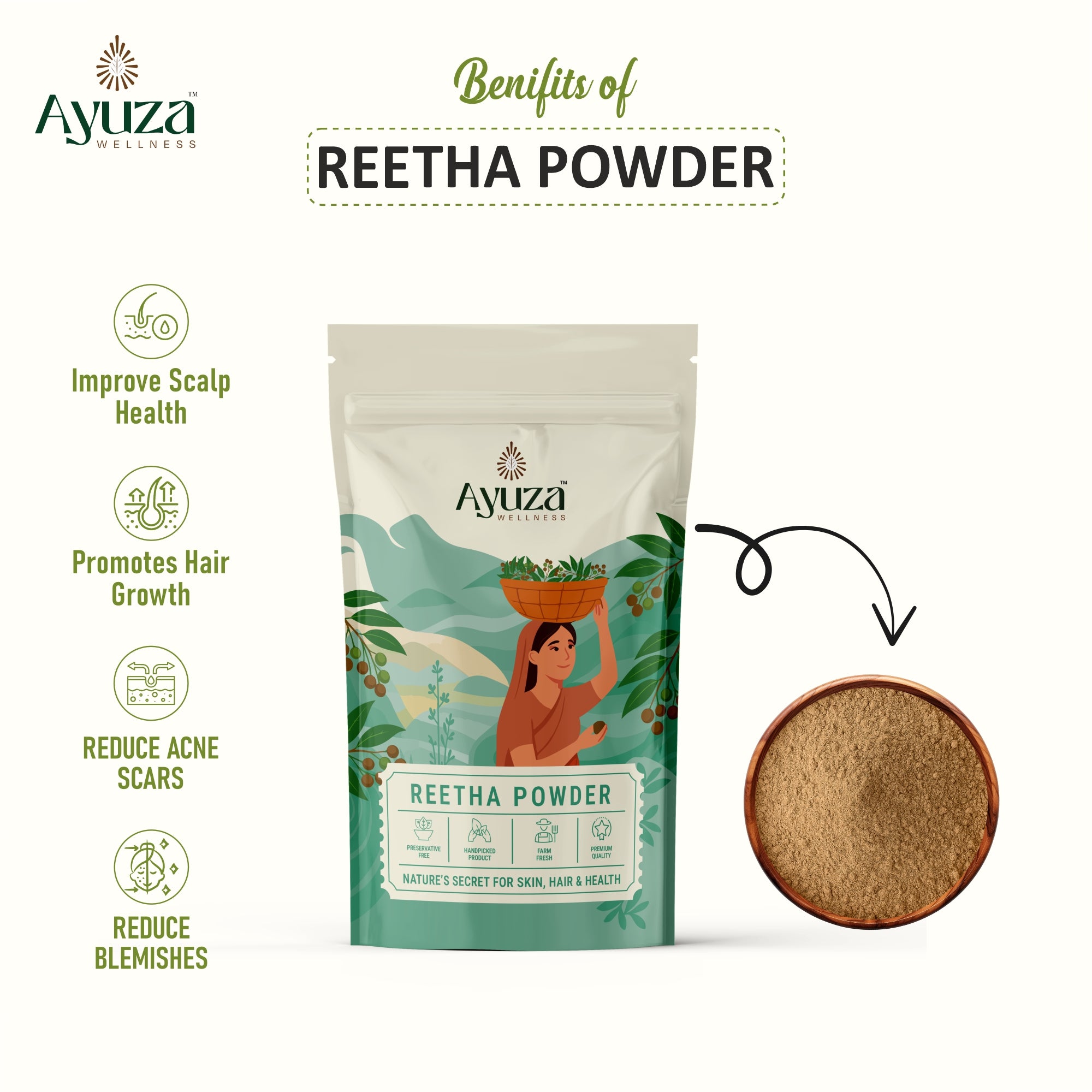 Reetha Powder