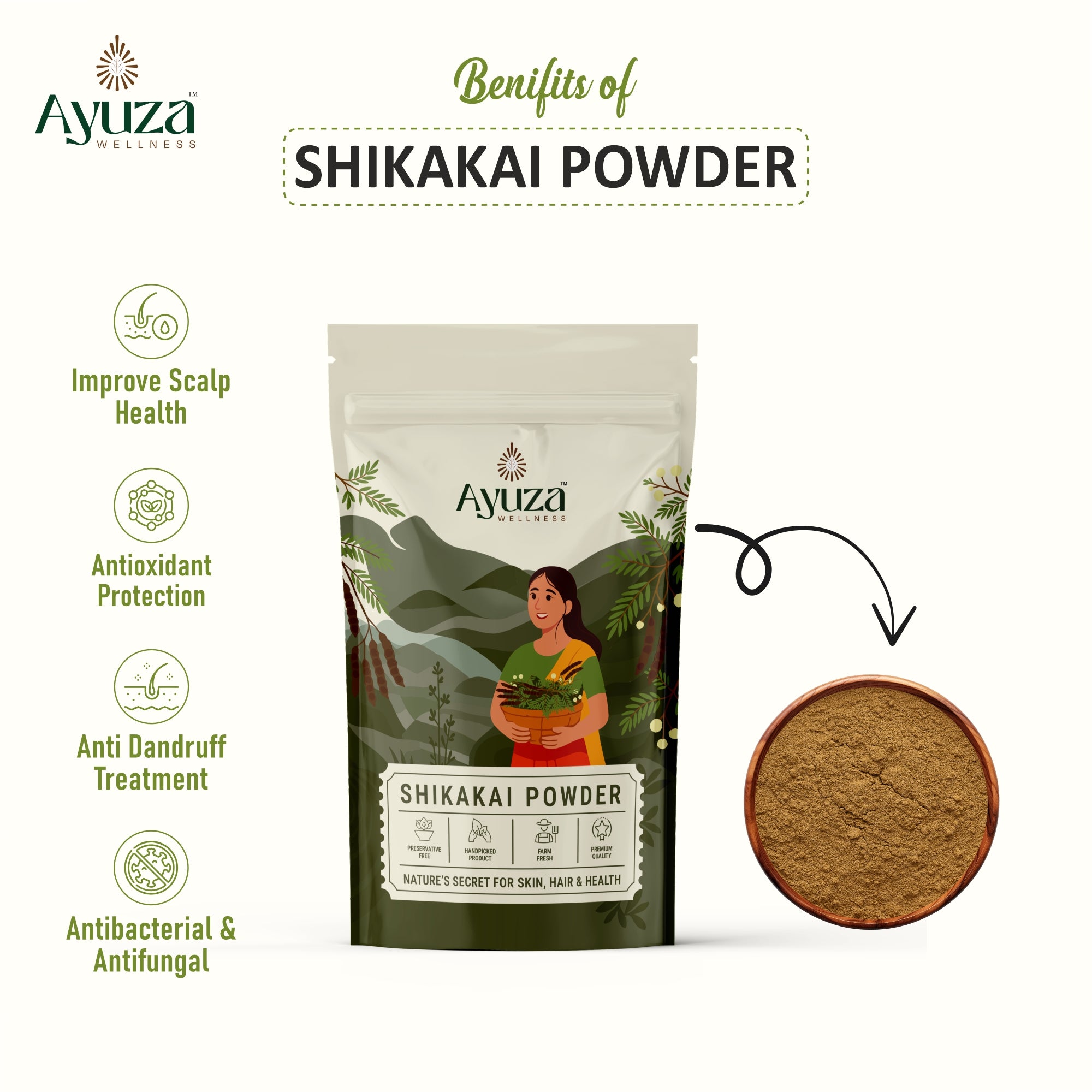 Shikakai Powder
